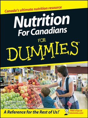 cover image of Nutrition For Canadians For Dummies
